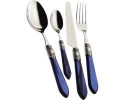 24-delige Oxford bestekset in roestvrij staal en ABS - Elegant tafelservies