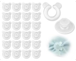 24 stuks bedclips - anti-slip dekbedovertrekken - dekbedovertrekken om het dekbed op zijn plaats te houden