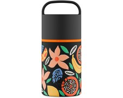 24Bottles Spin Drinkfles 480 ml Capaciteit - tropical noir