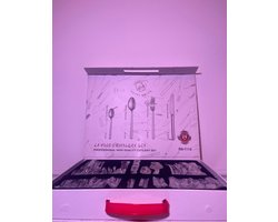 24delig BESTEK SET, service de couverts de 24 pièces, service de dîner en argent,