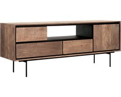 24Designs Metropole TV-Meubel Medium - B155 X D40 X H60 Cm - Teakhout