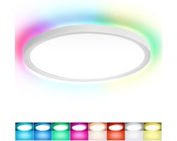 24W Plafondlamp LED RGB APP Plafondlamp Kleur veranderende plafondlamp met afstandsbediening