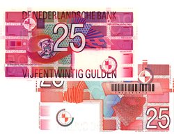 25 gulden 1989 Roodborstje