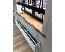 25 mm Eiken houten vensterbank BeGo "Mima" 15 cm diep x 120 cm lang planchet wandplank Colibri ptmd plank planken