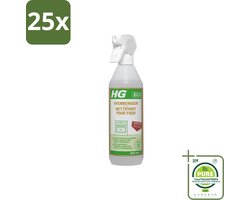 25 x HG Eco Ovenreiniger 500 ml - Grootverpakking - Ovenreiniger - Schoonmaakmiddel - Vetverwijderaar - Ecologisch - Biologisch Afbreekbaar