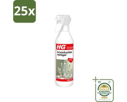 25 x HG - Kroonluchterreiniger - Streeploze Schoonmaak - 500 ml - Wasstrips - Kroonluchter Reinigen - Koperen Reinigen - Messing Reinigen - Bronzen Reinigen - Vuil Verwijderen