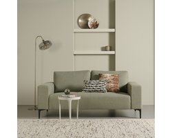 2,5-zitsbank Stegen - Stof - Groen - 191 x 83 x 91 cm (BxHxD)