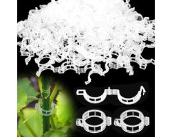 250 stuks plantenklemmen voor klimplanten, wandbevestiging, plantenhaken, tuinaccessoires en klimhulp voor optimale groei