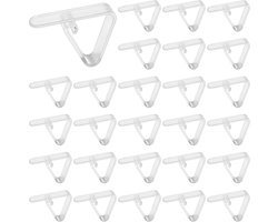 27 stuks transparante tafelkleedklemmen – stevige kunststof clips voor tafelkleed bevestiging, ideaal voor picknicks, tuinfeesten, buffetten, barbecues en outdoor evenementen