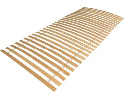 28-Lats Lattenbodem 90x200 cm in Berkenhout - Stabiele Ondersteuning tot 150kg