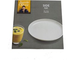 2Jamie Oliver - Toastborden - 2 Stuks - Porselein Wit - Ø 21 cm (8.27")