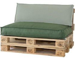 2L Home & Garden Palletkussen Lounge Olive - 120 x 80cm