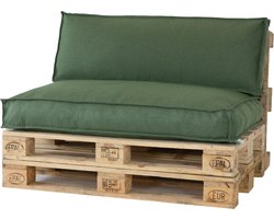 2L Home & Garden Palletkussen ZIT kussen Lounge Olive - 120 x 80cm