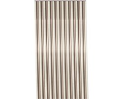 2LIF Aruba Bruin-Beige-Wit Vliegengordijn deur - 90 x 200 cm