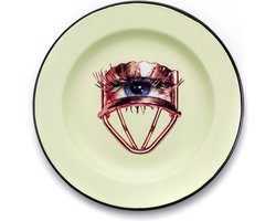 2ST EMAILLE BORDEN Seletti Art 'eye' Toiletpaper design 16844