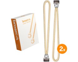 2x Brosmen Geurbrander lont met steentje - Olielamp - voor Lampe Berger - Ashleigh Burwood & Millefiori - 2 Stuks