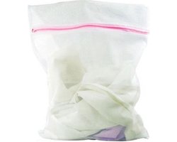 *** 2x Grote Waszak Met Rits - Waszak - Lingeriezak - Lingerie Wassen - Voorzichtig Wassen - Met ritssluiting - Zak voor in wasmachine - Maat S - 30X40CM van Heble® ***