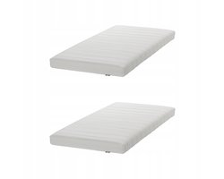 2x Harde Schuimmatras 80x200 cm - Comfortabel in Wasbaar