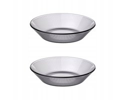 2x HAVSGÄDDA Diep Board - Gestreept Grijs 19 cm