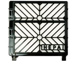 2x HEPA Filter geschikt voor Philips FC8613 FC8408 FC8614 FC8716 FC8732 FC8720 FC8919 Stofzuiger Vision S-Class alternatief Vervanging 432200039090
