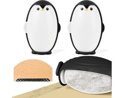 2x Herbruikbare Pluizenroller Kleverige Gel voor Kleding en Meubels