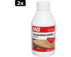 2x HG Meubelhersteller Licht Hout 250 ml