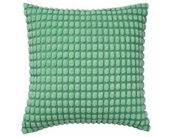 2x IKEA SVARTPOPPEL Kussensloop licht maat 50x50cm - gerecycled polyester