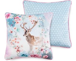 2x Leuke Gevulde Sierkussen Met Een Trendy Print | 50x50 | Dubbelzijdig | Hoogwaardig Kwaliteit