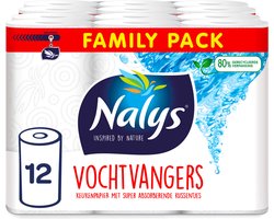 2x Nalys Keukenpapier in 80% Recycled Folie 6 stuks