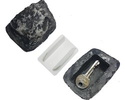 2x Sleutel verberg steen verstopplek sleutelsteen sleutelverberger nepsteen tuin