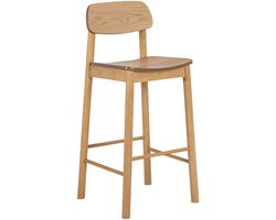 2x Sohome Barkruk Yomaira Eiken (zithoogte 74cm) - Naturel