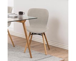 2x Sohome Eetkamerstoel Jasmaine - Zand