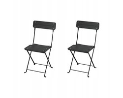 2x SUNDSÖ Antraciet Klapstoel - Tuin, Balkon, Terras
