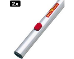 2x WOLF-Garten Essenhouten steel ZM 150 - lengte 150 cm - Multi-Star¬Æ Stelen