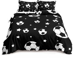 3-delig Beddengoed Set - Gamepad Patroon - Zacht en Ademend - 1 Dekbedovertrek + 2 Kussenslopen