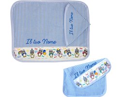 3-Delige Kinder Boterhamset Katoen: Placemat, Servet en Tasje