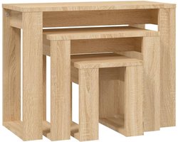3-delige Salontafel Set - Moderne Nestelsets - Diverse Kleuren