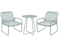 3 delige Tuinset - Tuinmeubels - Tuinstoel - Tuintafel - Groen