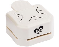 3-in-1 Hoekstans voor het eenvoudig afronden van papier hoeken - 3 maten - knutselen, scrapbooking, foto's, wenskaarten
