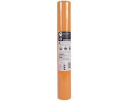 3-IN-1 ROL Tafelloper en Placemats Airlaid - Oranje - 40 x 480 cm - 2 Rollen