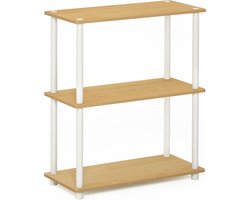 3-laags compact multifunctioneel rek met planken - Eenvoudig en stijlvol voor elke kamer