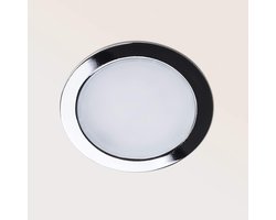 3-pack ultraslanke LED inbouwspots 3W warm wit - lage inbouwdiepte