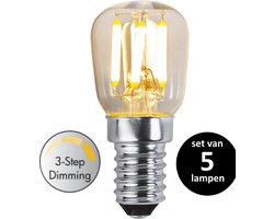 3 standen led lamp - E14 - 2.5W - set van 5