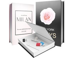 3 Stuks Decoratieve Boeken voor Home Decor - Boek Covers - Fake Books - Vouw Kunstboeken - Opbergdoos voor Salontafel - Planken - Decoratieve Boeken voor Interieurdecoratie