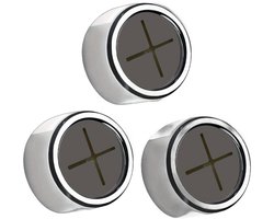 3 stuks keukenhanddoekenrek, zelfklevende aan de muur bevestigde theedoekhaken, ronde aan de muur bevestigde handdoekenrek voor badkamer, keuken en huis, muur, kast, garage, geen boren vereist