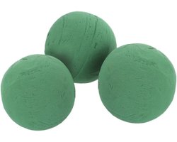 3 stuks ronde bloemenschuimset, nat schuim, bloemenspons voor bloemstukken, bloemistenschuimaccessoires voor bruiloften, groepsbloemenfeestdecoratie