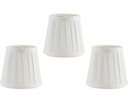 3 stuks Stoffen Lampenkappen voor E14 Kaars Kroonluchter - Hotel KTV Decoratie