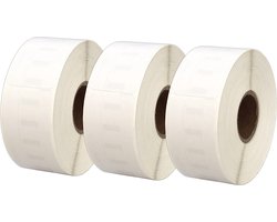 3 x Dymo 11355 S0722550 - Compatible Labels - 1500 Stuks - 51mmX19mm - LabelWriter 310, 330T, 400, 450, 4XL Toners-kopen