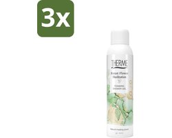 3 x Therme – Foaming Shower Gel – Forest Flower Meditation – 200 ml - Koffiezetapparaat