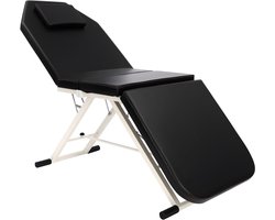 3 zones inklapbare massagetafel massagetafel opvouwbare massagestoel mobiele ligstoel breed cosmetische ligstoel professionele draagbare spa salon beauty bed met hoofdsteunen voor tattoo schoonheid